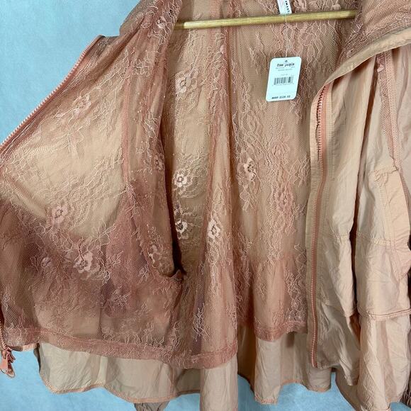 Free People Movement Namaslay Lightweight Jacket Size XS Brushed Apricot - Picture 11 of 12
